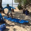 サーフスクール のビーチ練習